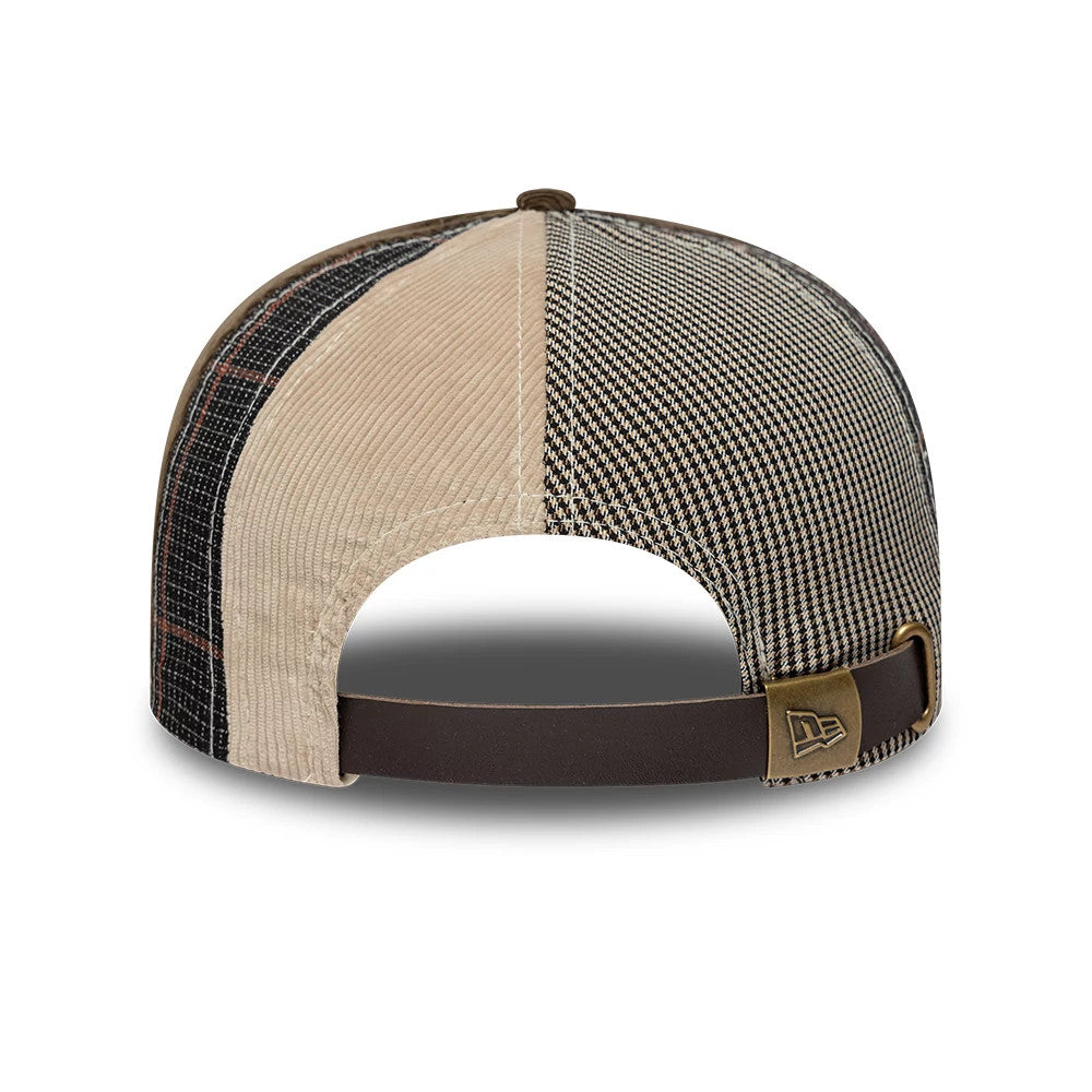 Pictured is this MLB Patchwork New York Yankees Retro Crown 9FIFTY cap in dark brown. 5