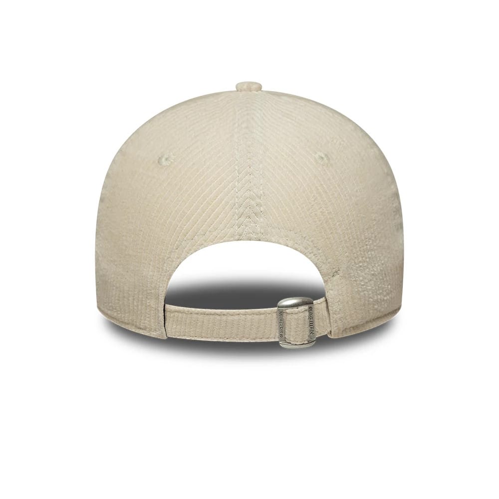 Pictured is this Womens MLB Cord New York Yankees 9FORTY cap in cream. 4