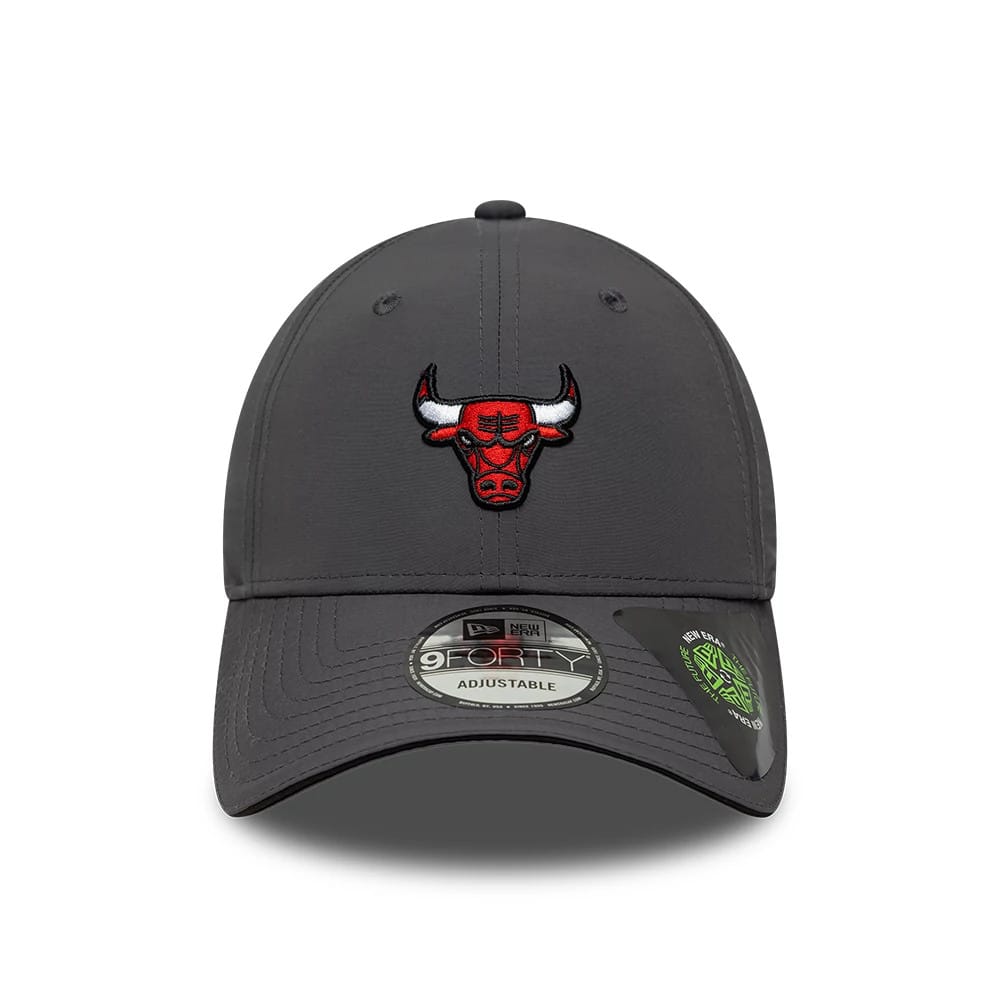 Pictured is this NBA Recycled Chicago Bulls 9FORTY cap in charcoal. 2