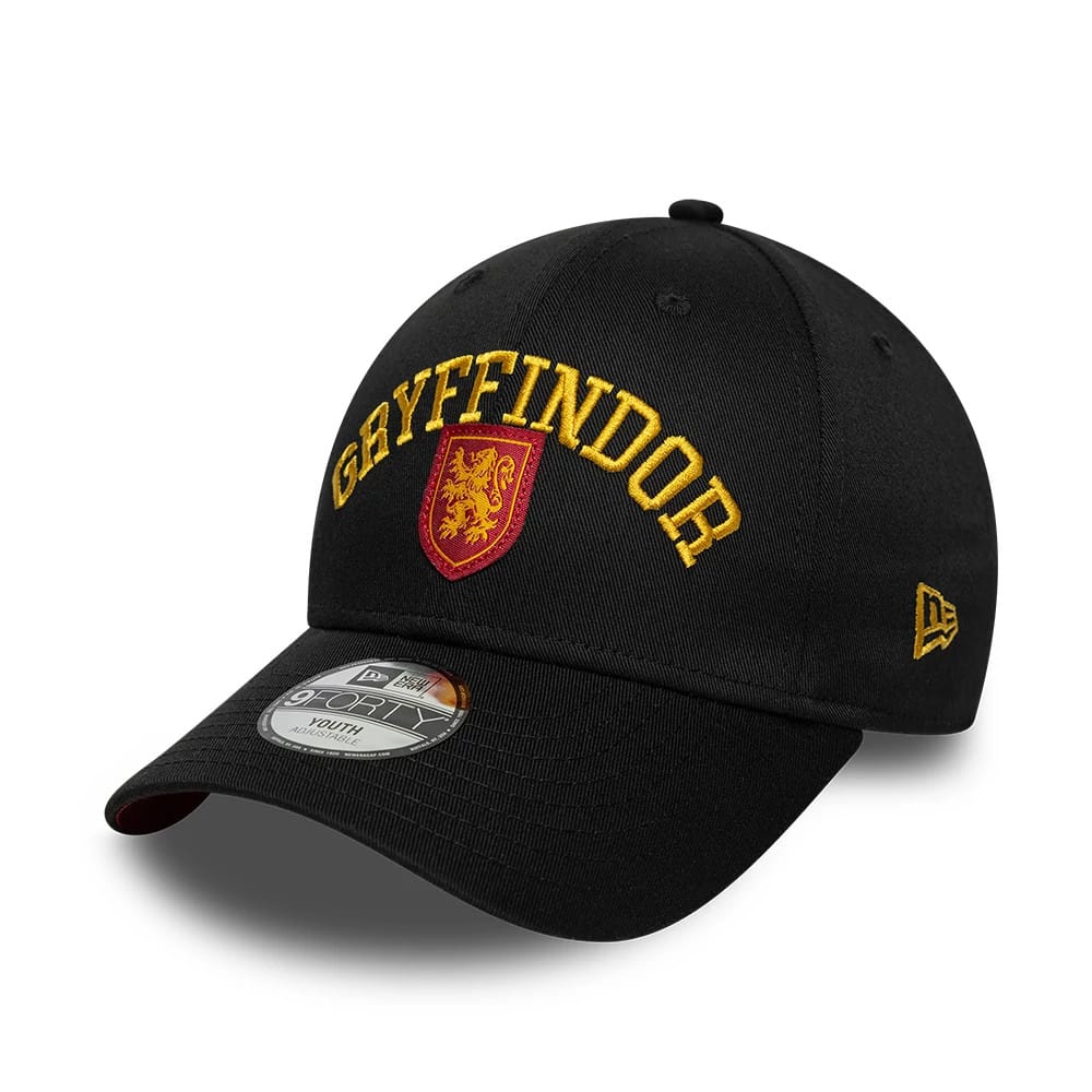 Pictured is this Youth Harry Potter Gryffindor 9FORTY cap in black. 1
