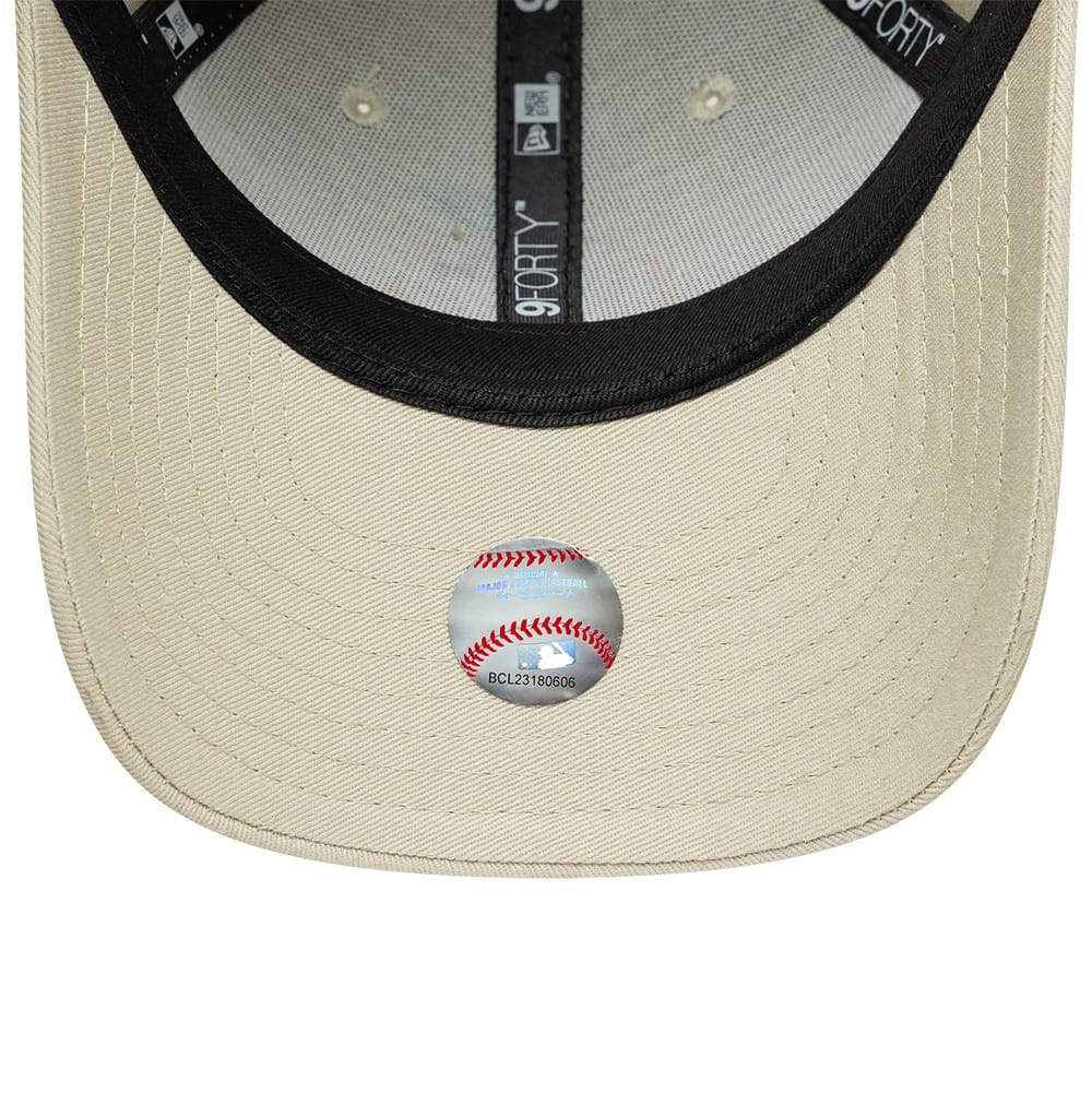 Pictured is this Youth MLB Fruit Icon LA Dodgers 9FORTY cap in cream. 5