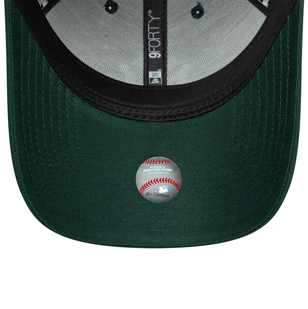 Pictured is this MLB Outdoor Icon New York Yankees 9FORTY cap in dark green. 5