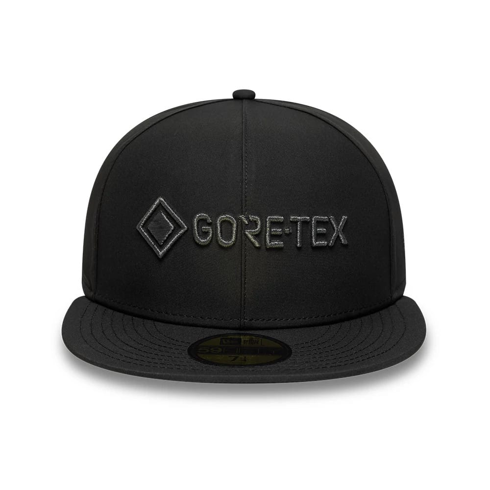 Pictured is this New Era X Gore-Tex 59FIFTY Fitted cap in black. 2