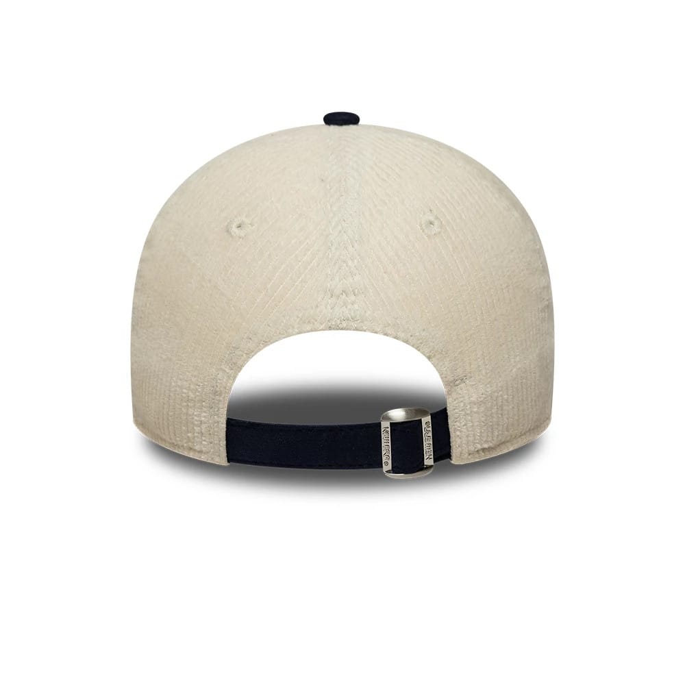 Pictured is this New Era Cord Mix 9TWENTY cap in cream & navy. 4