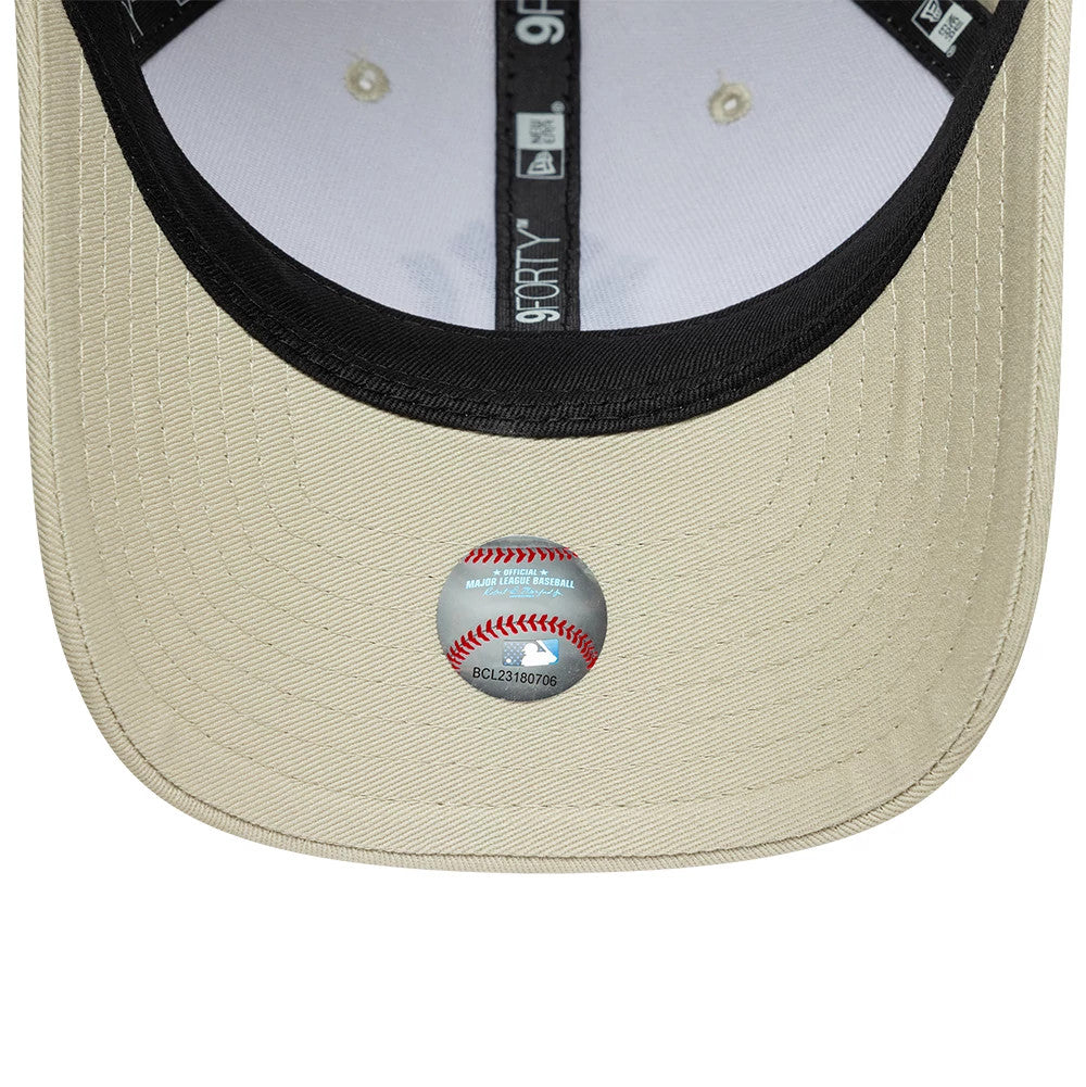 Pictured is this MLB New York Yankees 9FORTY M-Crown cap in cream. 5