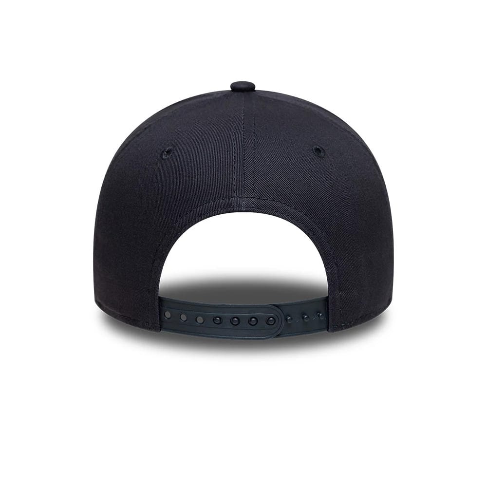 Pictured is this MLB Metallic Outline LA Dodgers 9FORTY A-Frame cap in navy. 4