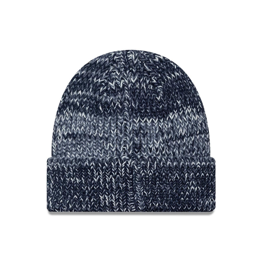 Pictured is this MLB Chunky Knit LA Dodgers Cuff Knit Beanie hat in blue. 2
