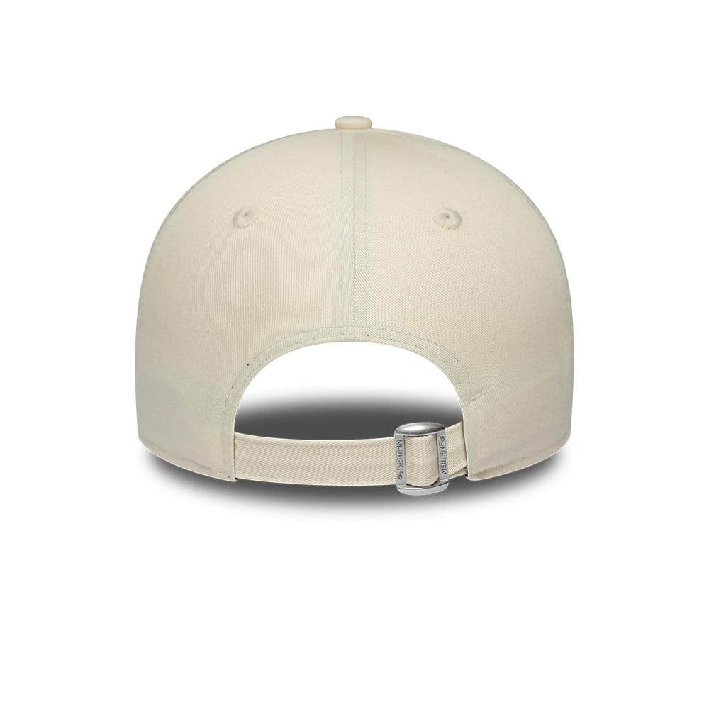 Pictured is this Womens New Era Floral 9FORTY cap in light beige. 4