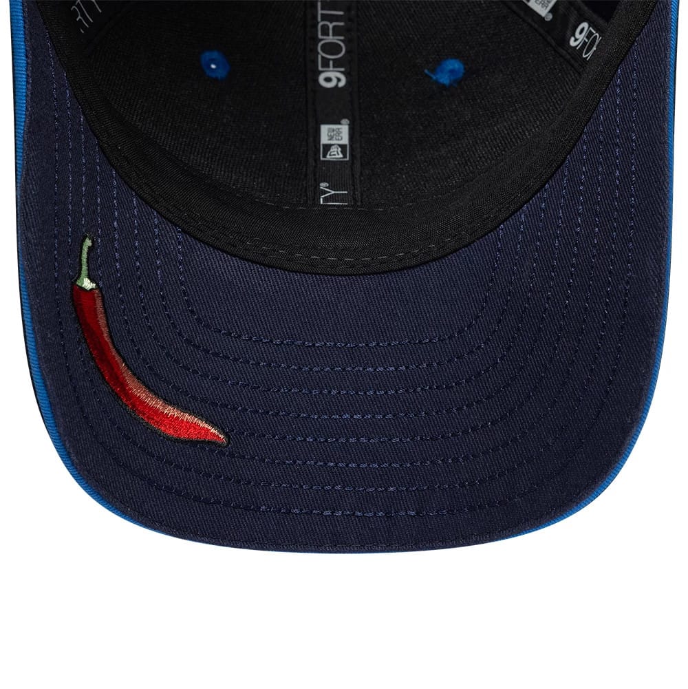 Pictured is this Youth Atlassian Williams F1 Team Carlos Sainz 9FORTY M-Crown Adjustable cap in navy. 2