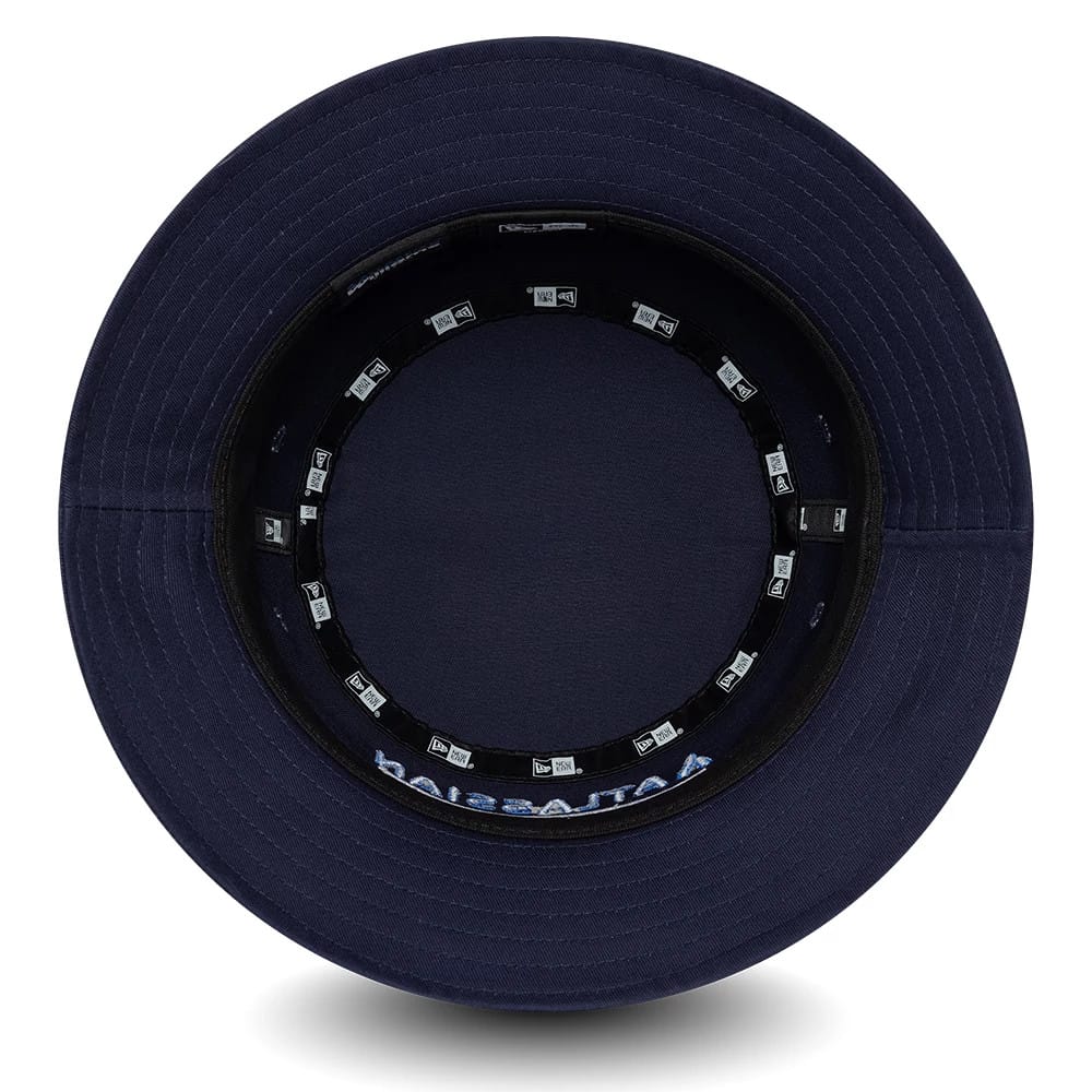 Pictured is this Youth Atlassian Williams F1 Team Essential Bucket hat in navy. 5