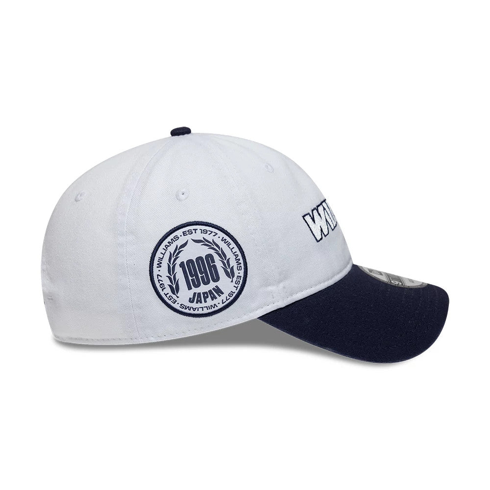 Pictured is this Atlassian Williams F1 Team Suzuka Race Special 9TWENTY Adjustable cap in white. 4