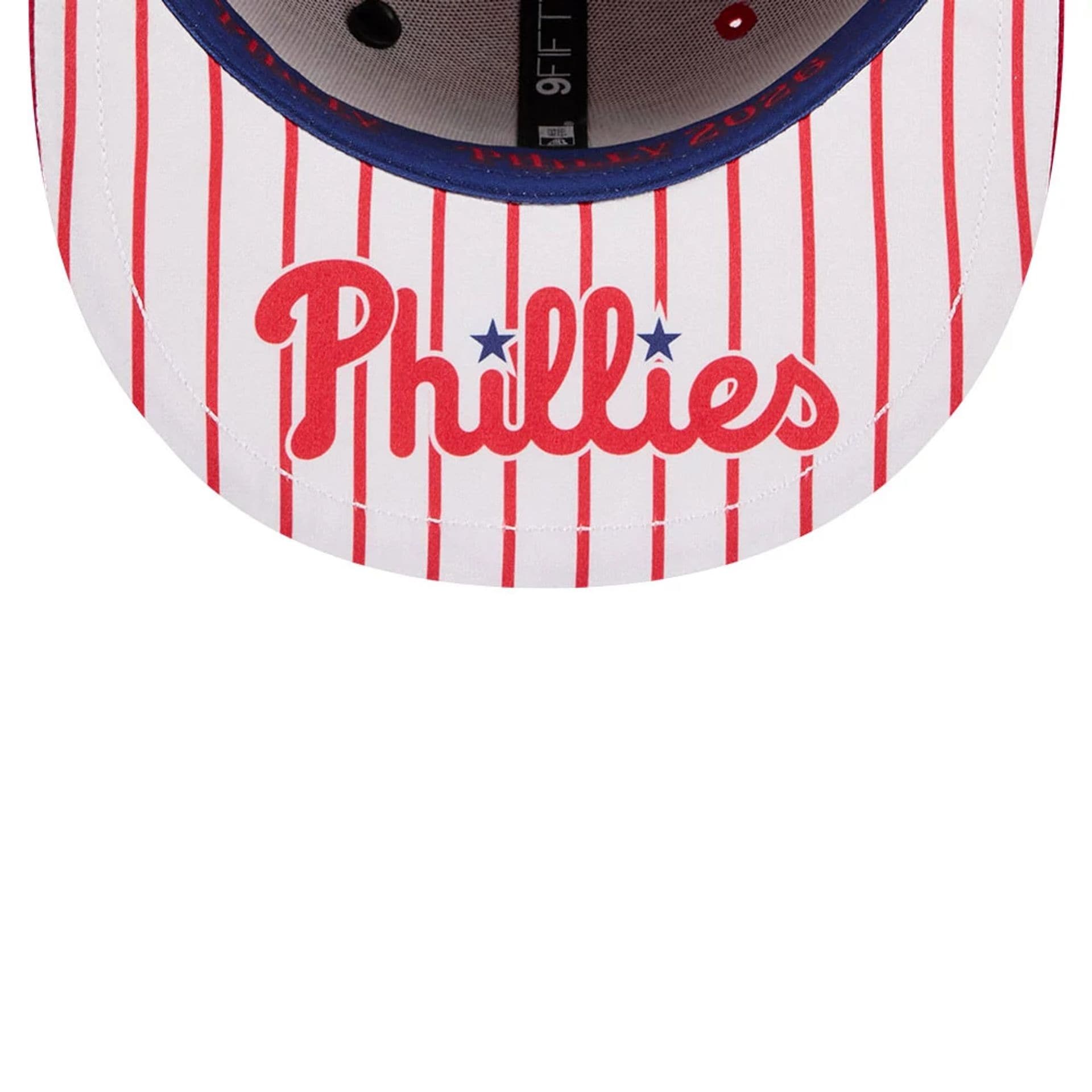Pictured is this MLB All Star Game Philadelphia Phillies 9FIFTY Snapback cap in red. 2