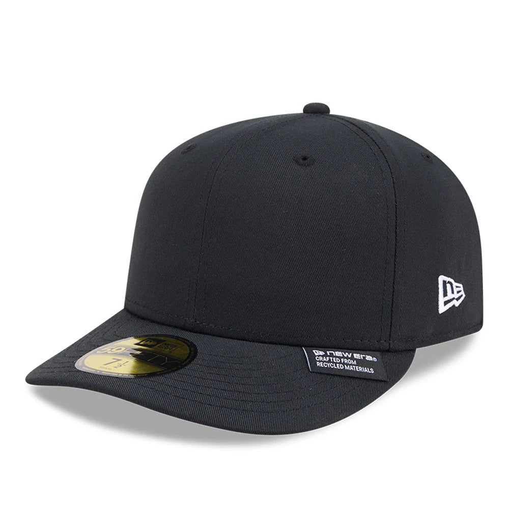 Pictured is this New Era Recycled Twill 59FIFTY Fitted cap in black. 1