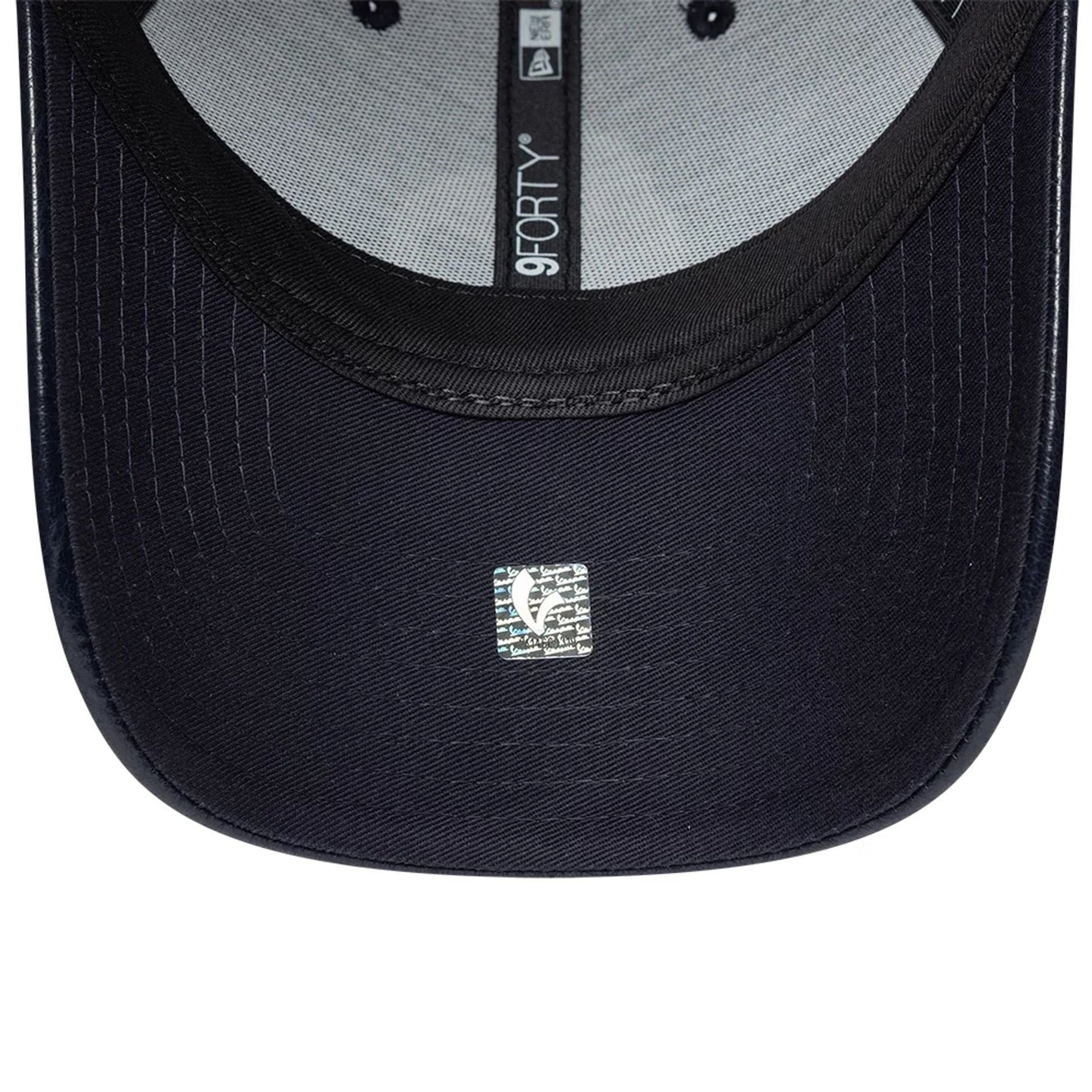 Pictured is this Crinkle Vespa 9FORTY Adjustable cap in navy. 7
