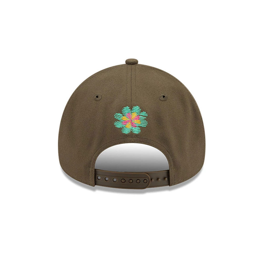 Pictured is this MLB Day Of The Dead San Diego Padres 9FORTY A-Frame cap in green. 7