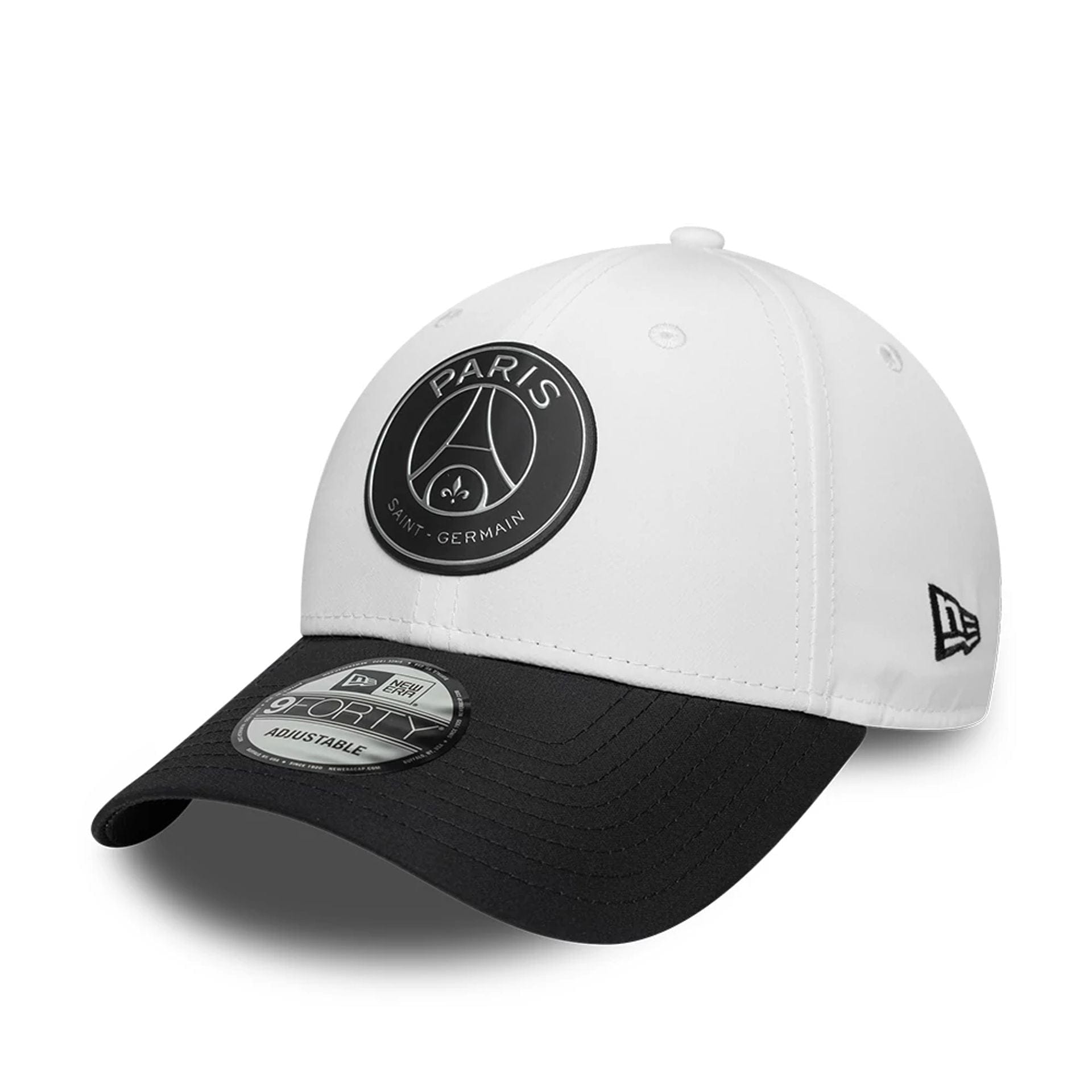 Pictured is this Paris Saint Germain Metallic 9FORTY Adjustable cap in black. 1