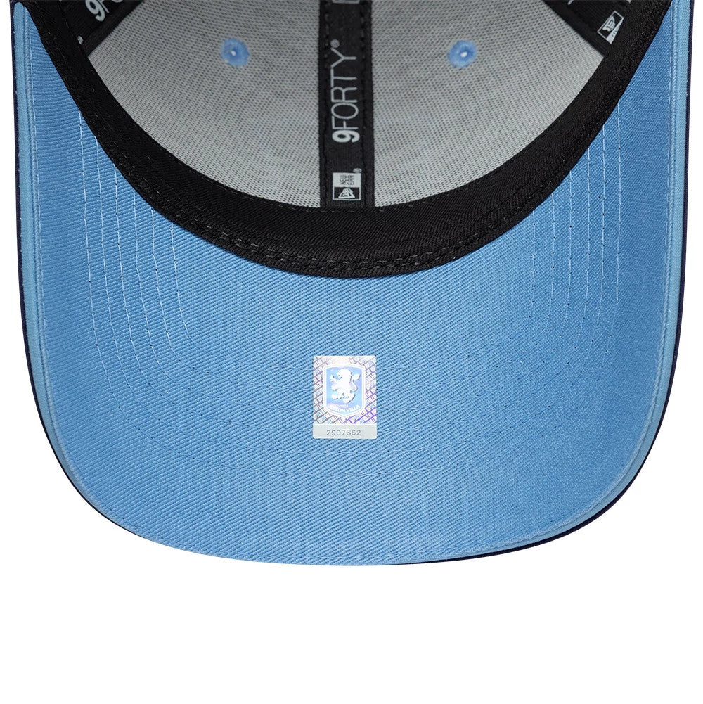 Pictured is this 96 Aston Villa FC 9FORTY Adjustable cap in navy. 2