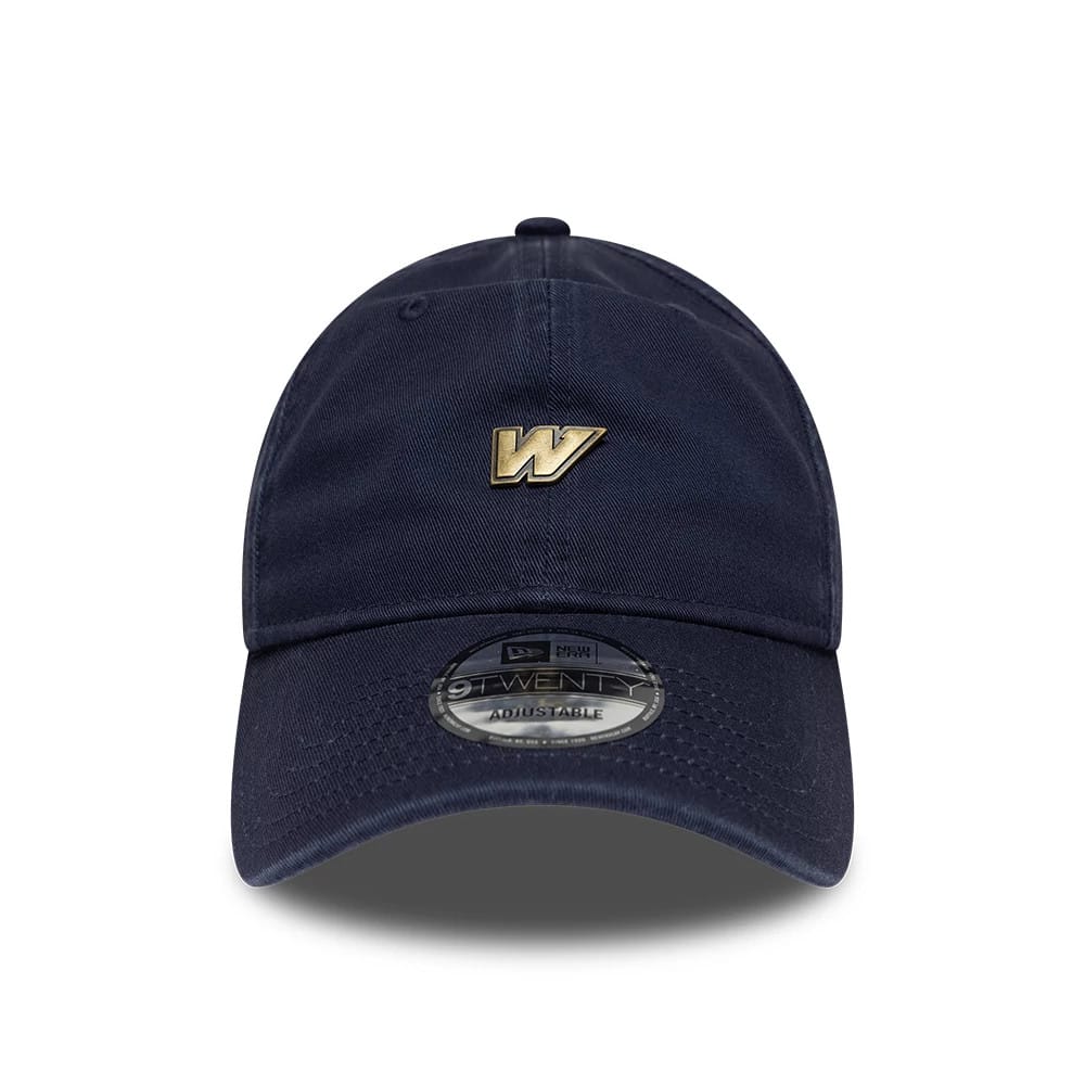 Pictured is this Traditional Washed Atlassian Williams F1 Team 9TWENTY cap in navy. 2