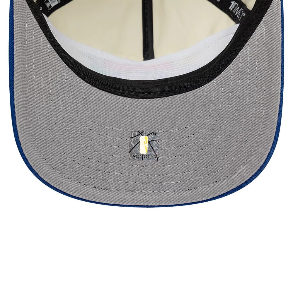 Pictured is this NBA Hardwood Classic New York Knicks 19TWENTY Adjustable cap in Cream. 2
