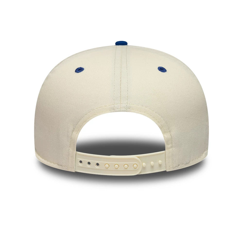 Pictured is this NBA Hardwood Classic New Jersey Nets 19TWENTY Adjustable cap in cream & blue. 7