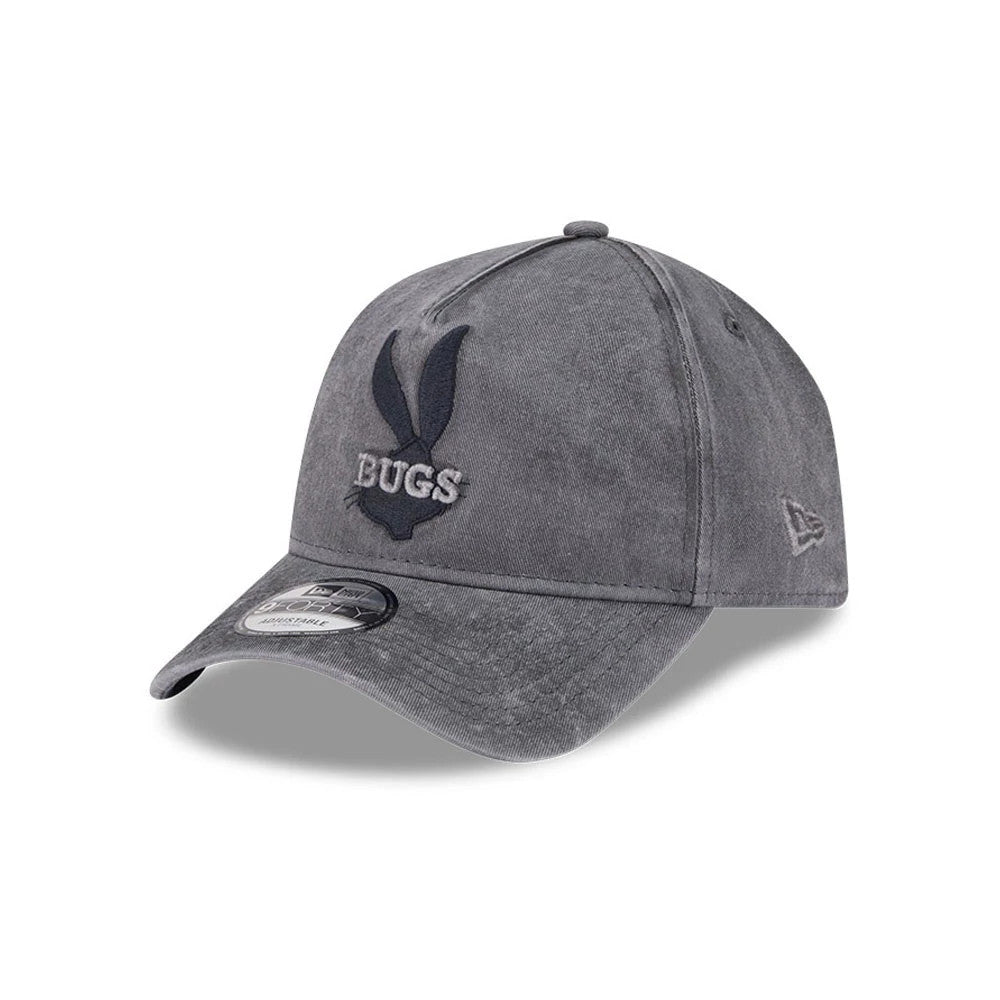 Pictured is this Looney Tunes Bugs Bunny 9FORTY A-Frame Adjustable cap in grey. 1