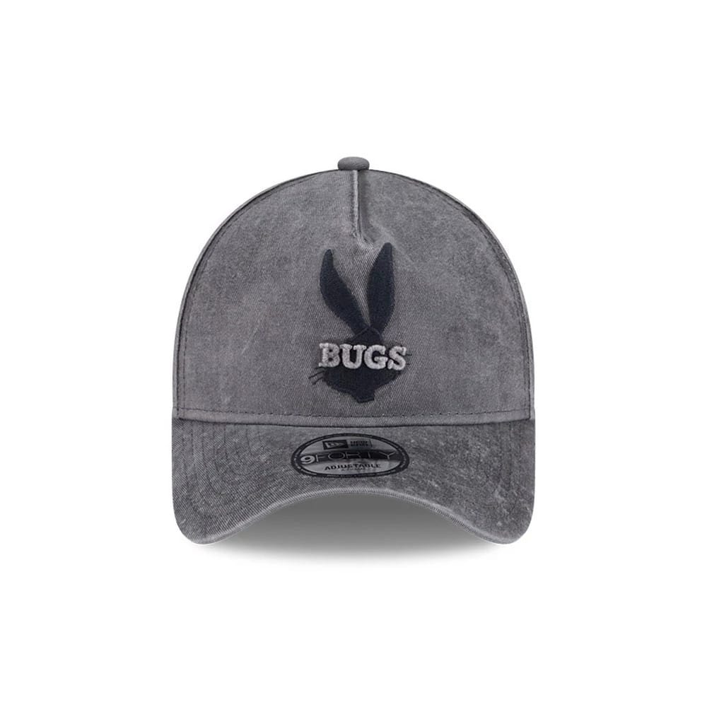 Pictured is this Looney Tunes Bugs Bunny 9FORTY A-Frame Adjustable cap in grey. 3