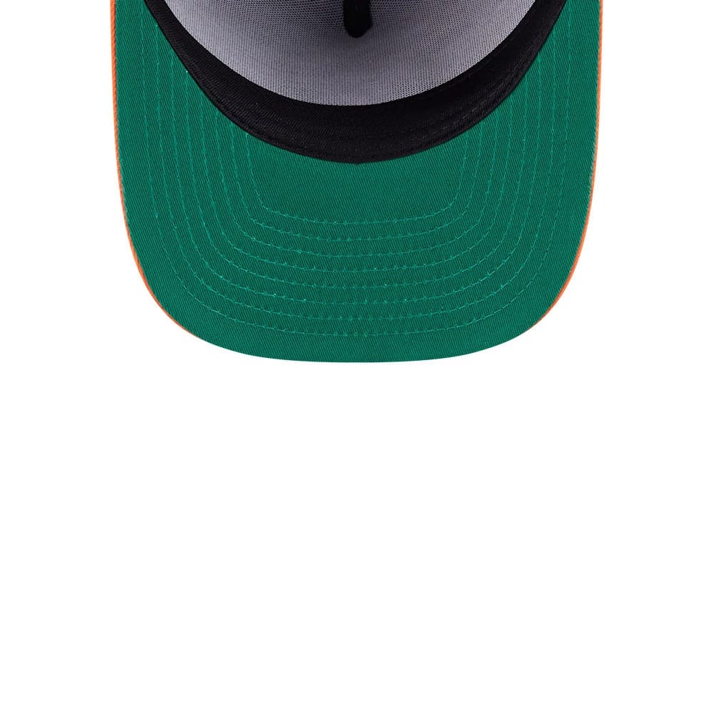 Pictured is this Looney Tunes Chasin Carrots Bugs Bunny 59FIFTY A-Frame Fitted cap in black & orange. 2
