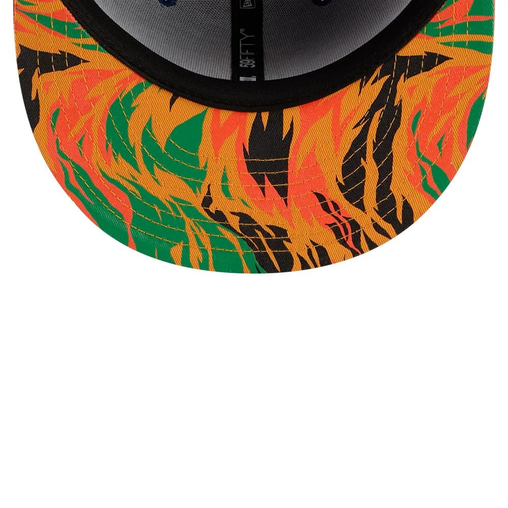 Pictured is this MLB X Coming To America New York Mets 59FIFTY Fitted cap in blue. 2