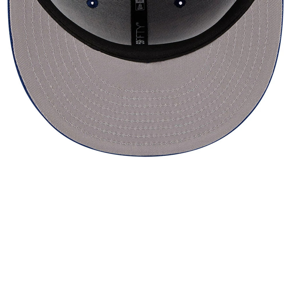 Pictured is this MLB X Seinfeld Cooperstown New York Mets 59FIFTY Fitted cap in Blue. 2