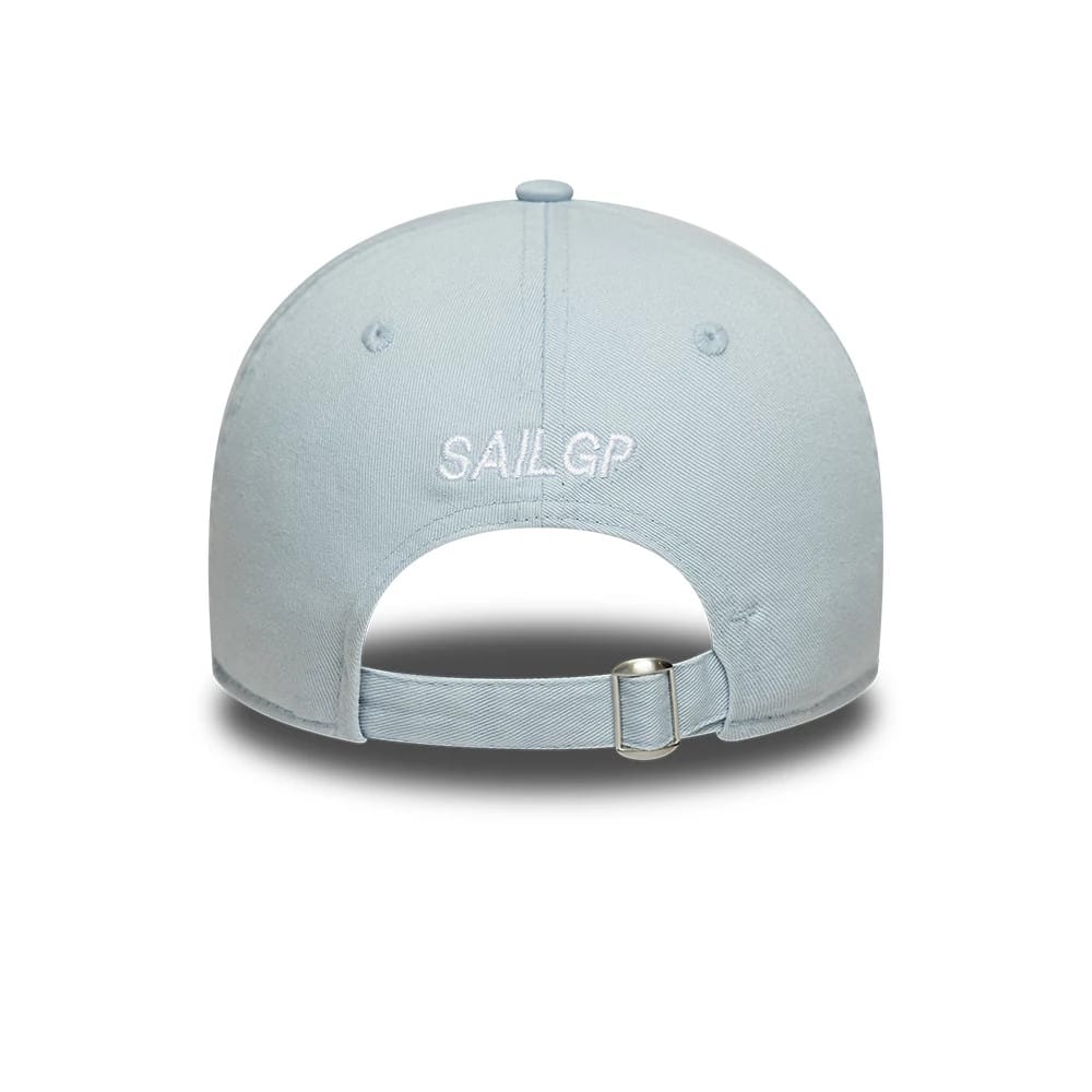 Pictured is this Catamaran Sail GP 9TWENTY cap in pastel blue. 2