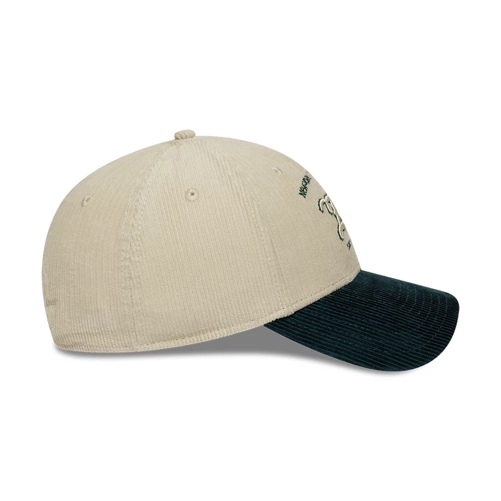 Pictured is this New Era X Zadig & Voltaire Cord 9FORTY Adjustable cap in Cream. 7