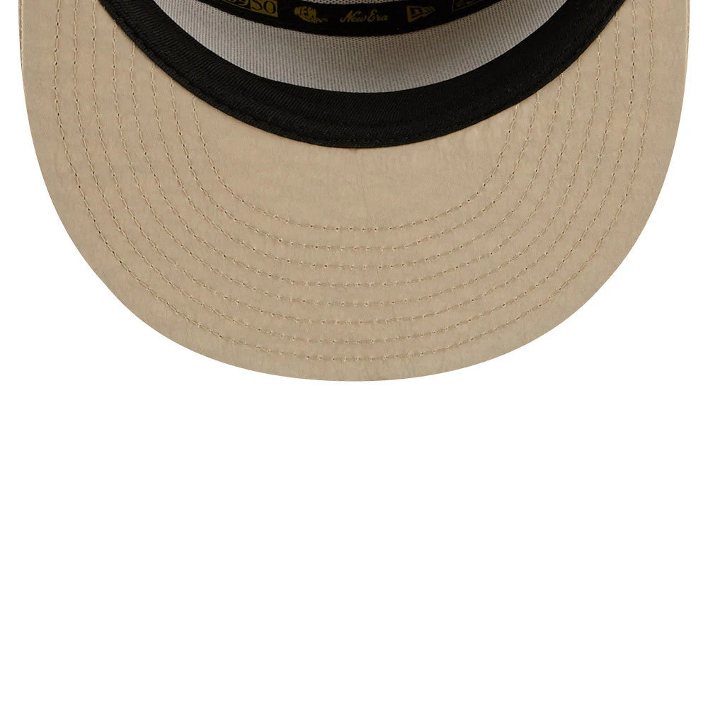 Pictured is this New Era 59FIFTY Day Split Panel 59FIFTY Fitted cap in Cream. 2