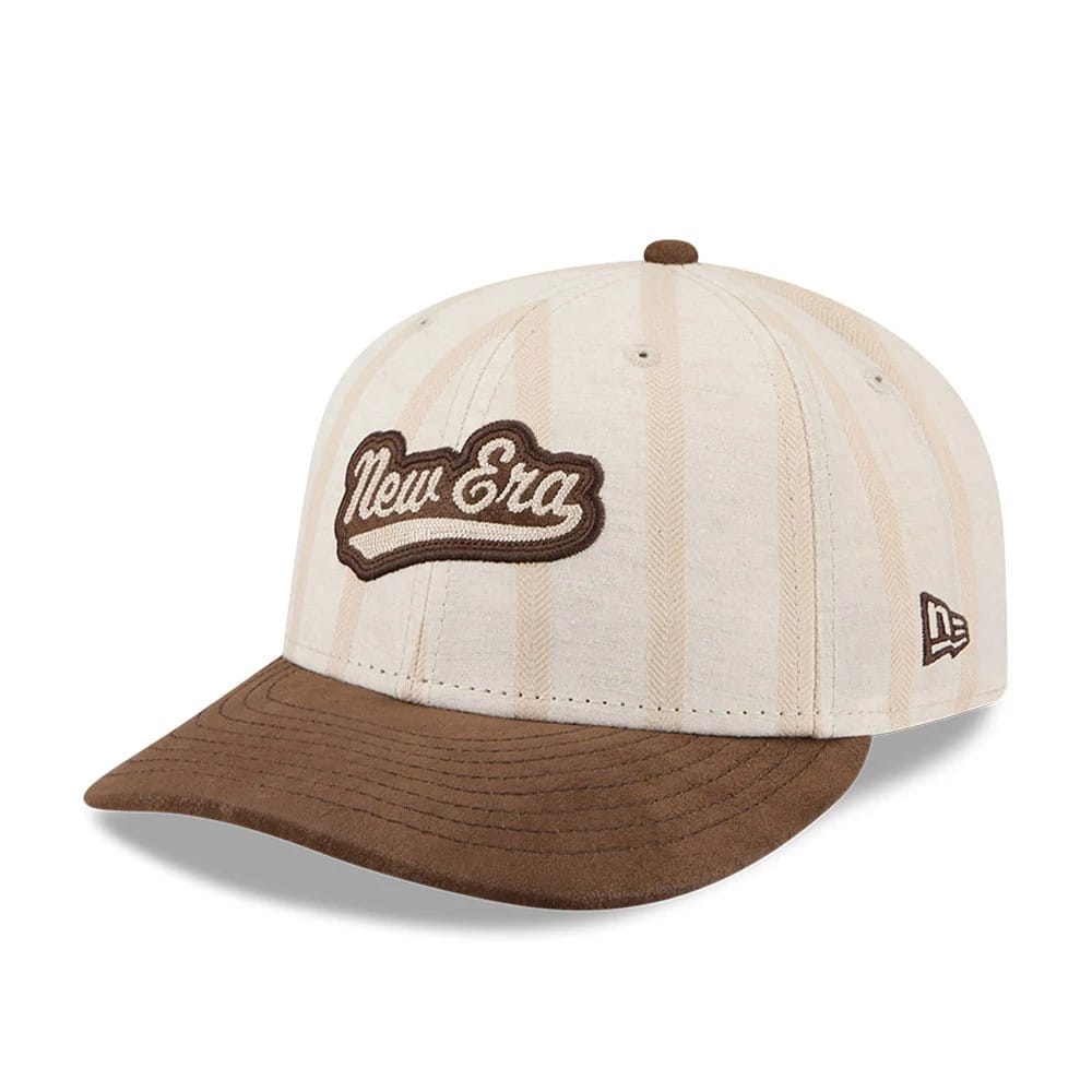 Pictured is this New Era 59FIFTY Day Low Profile 59FIFTY Fitted cap in open beige. 1