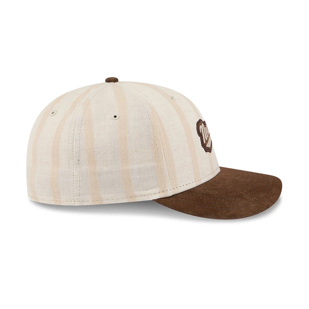 Pictured is this New Era 59FIFTY Day Low Profile 59FIFTY Fitted cap in open beige. 7