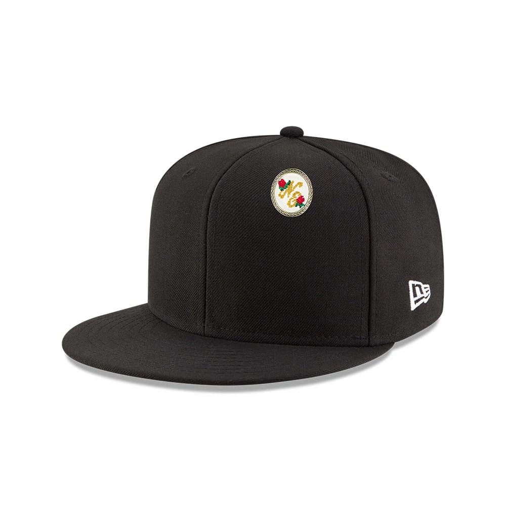 Pictured is this New Era 59FIFTY Day Needle Point Pin Badge in black. 2