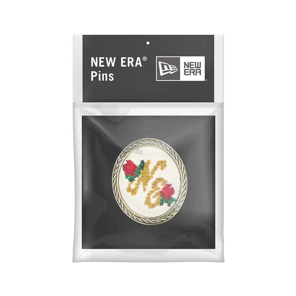 Pictured is this New Era 59FIFTY Day Needle Point Pin Badge in black. 3