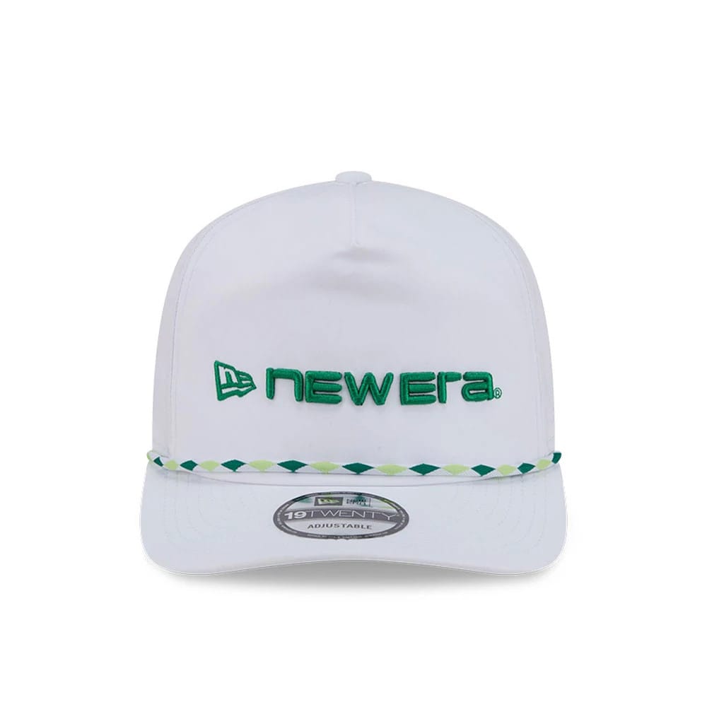 Pictured is this New Era Golf 19TWENTY cap in white. 3