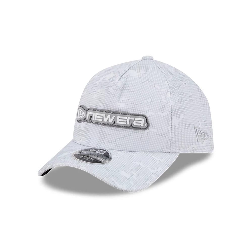 Pictured is this New Era Golf 9FORTY Apex cap in white camo. 1