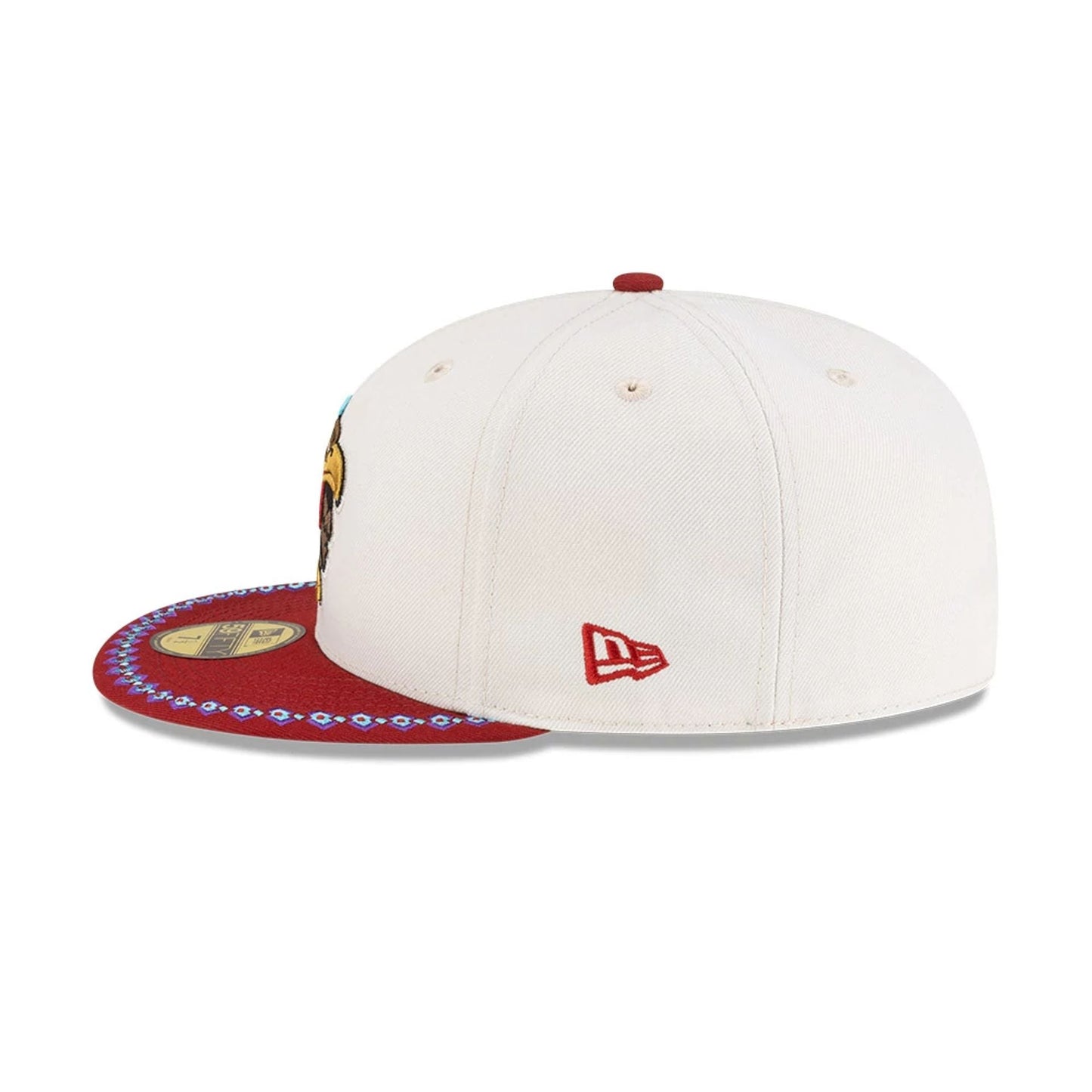 Pictured is this MLB Mexico City Series 2026 Arizona Diamondbacks 59FIFTY Fitted cap in White. 7