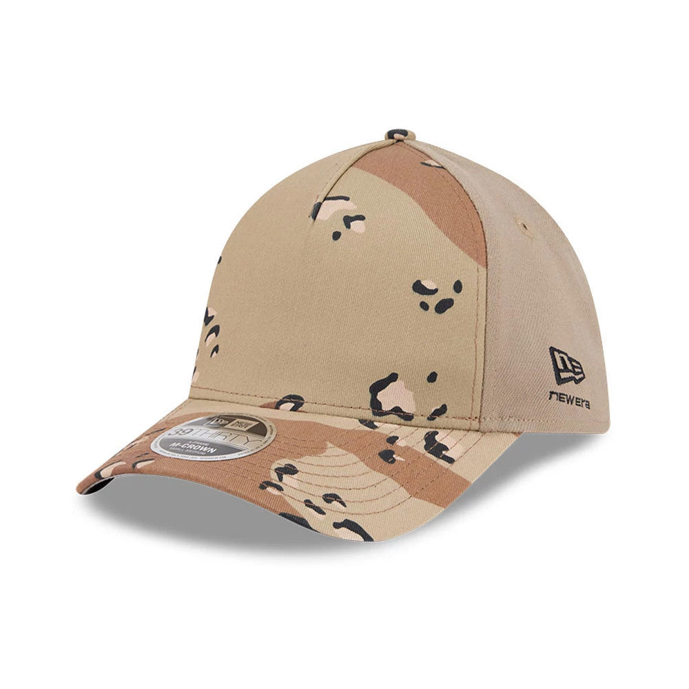 Pictured is this New Era 6 Day Camo 39THIRTY M-Crown A-Frame Stretch Fit cap in 6 day camo. 1