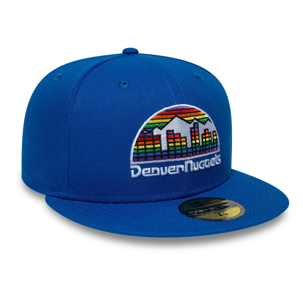 Pictured is this NBA Hardwood Classic Denver Nuggets 59FIFTY Fitted cap in blue. 4