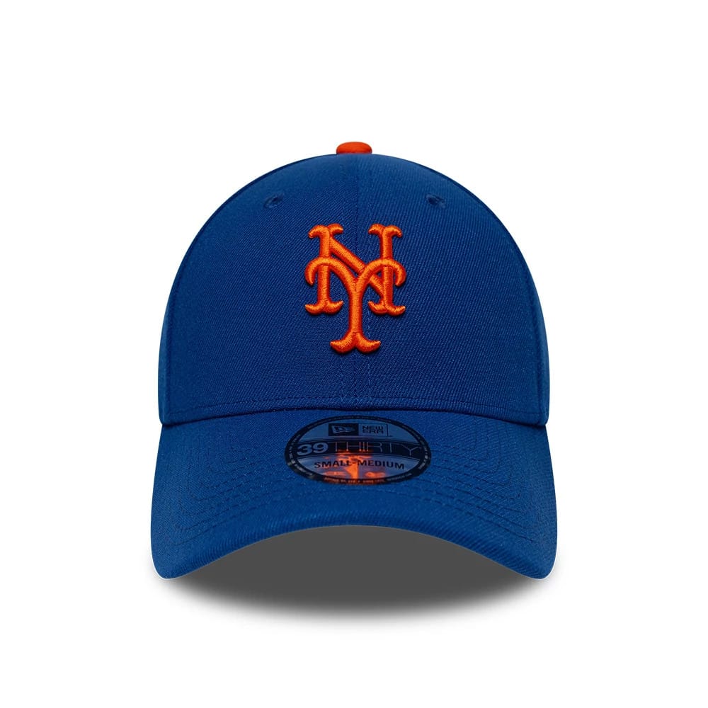 Pictured is this MLB Classic New York Mets 39THIRTY Stretch Fit cap in blue. 3