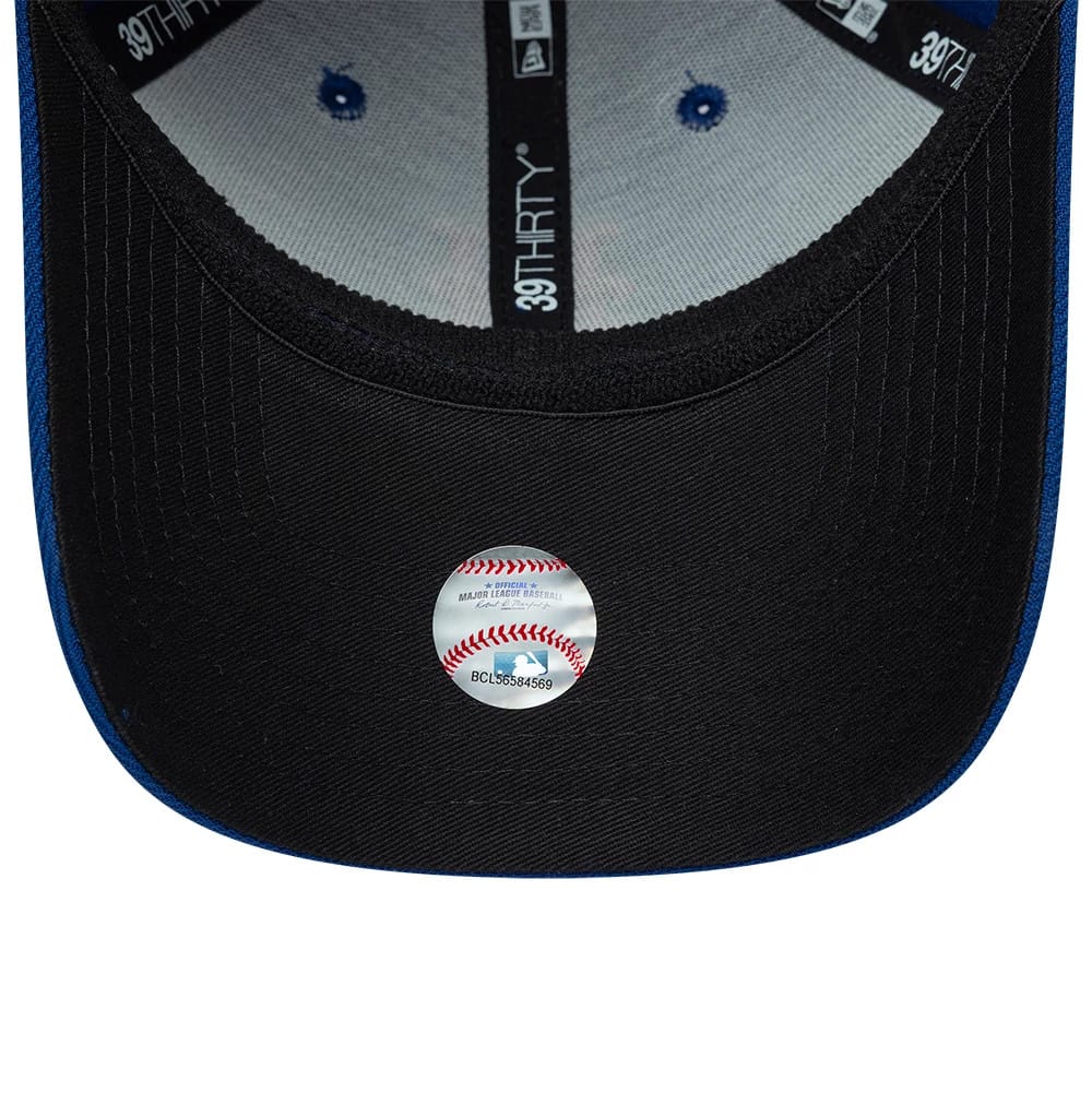 Pictured is this MLB Classic New York Mets 39THIRTY Stretch Fit cap in blue. 2