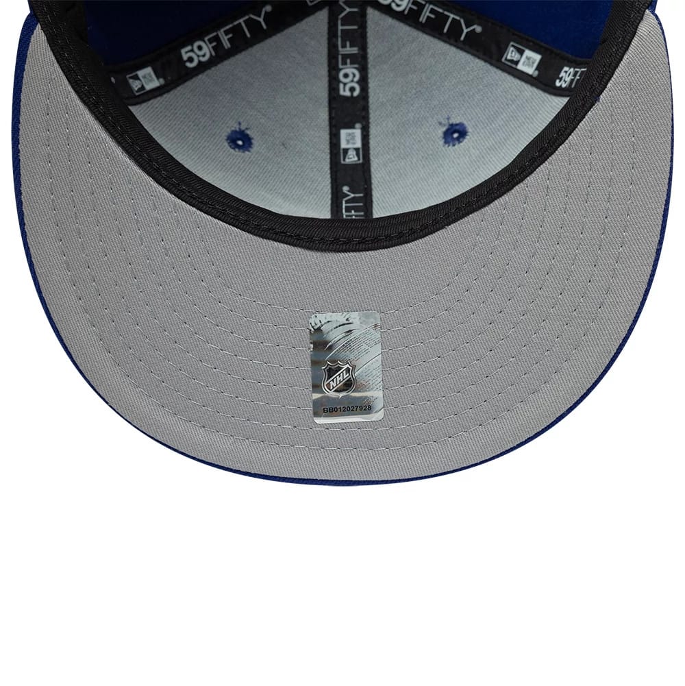 Pictured is this NHL Basic Tampa Bay Lightning 59FIFTY Fitted cap in dark blue. 2