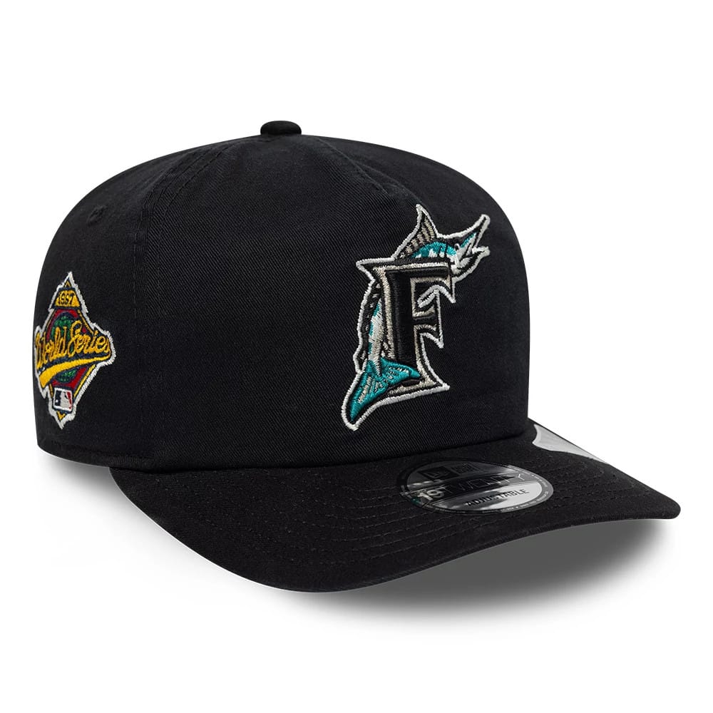 Pictured is this MLB Championship Miami Marlins 19TWENTY cap in black. 1