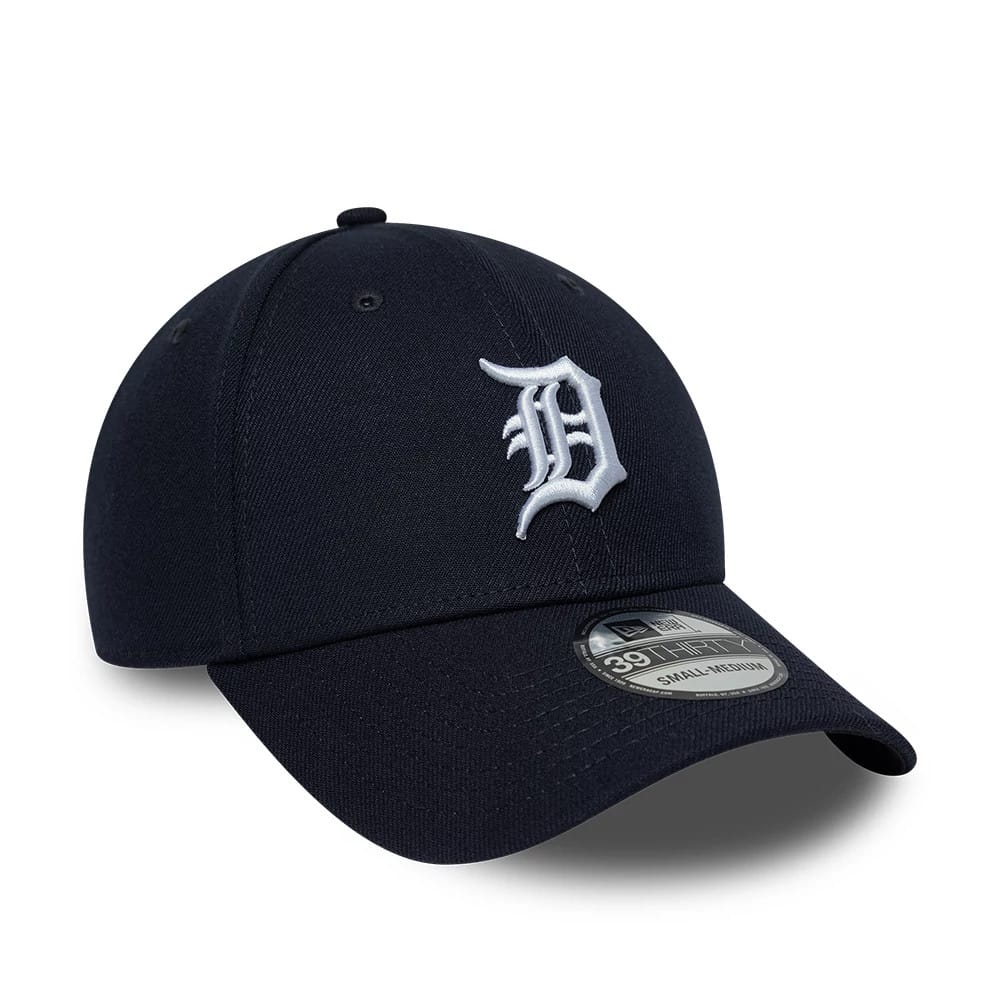 Pictured is this MLB Classic Detroit Tigers 39THIRTY Stretch Fit cap in navy. 3