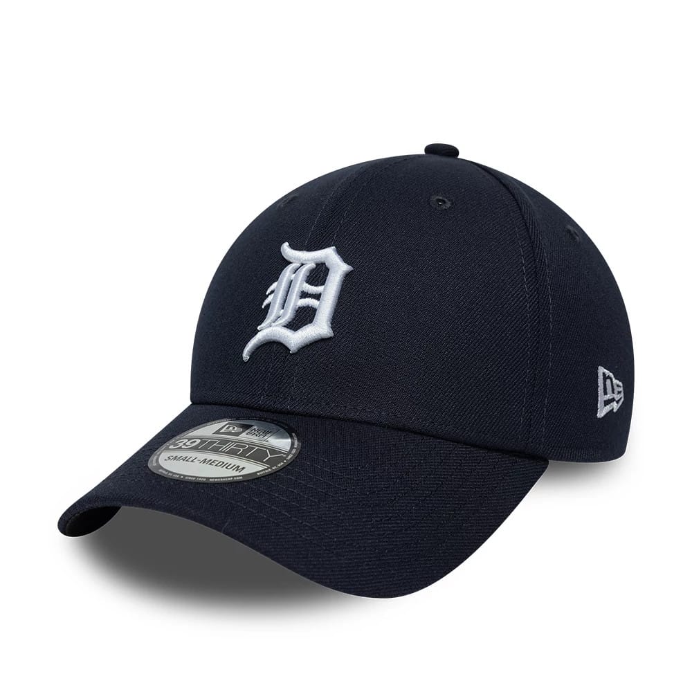 Pictured is this MLB Classic Detroit Tigers 39THIRTY Stretch Fit cap in navy. 1