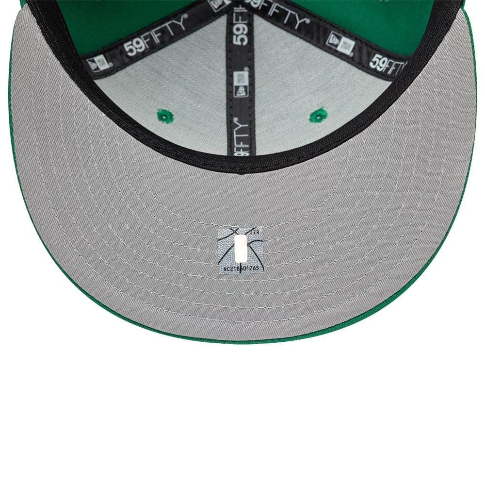 Pictured is this NBA Basic Boston Celtics 59FIFTY Fitted cap in green. 2