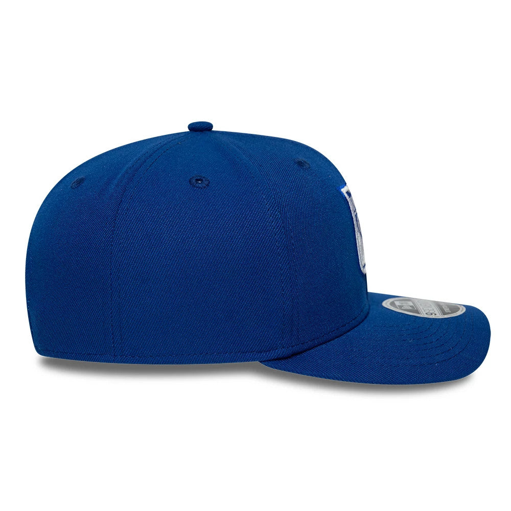 Pictured is this NHL Team New York Rangers 9SEVENTY Stretch Snap cap in blue. 7