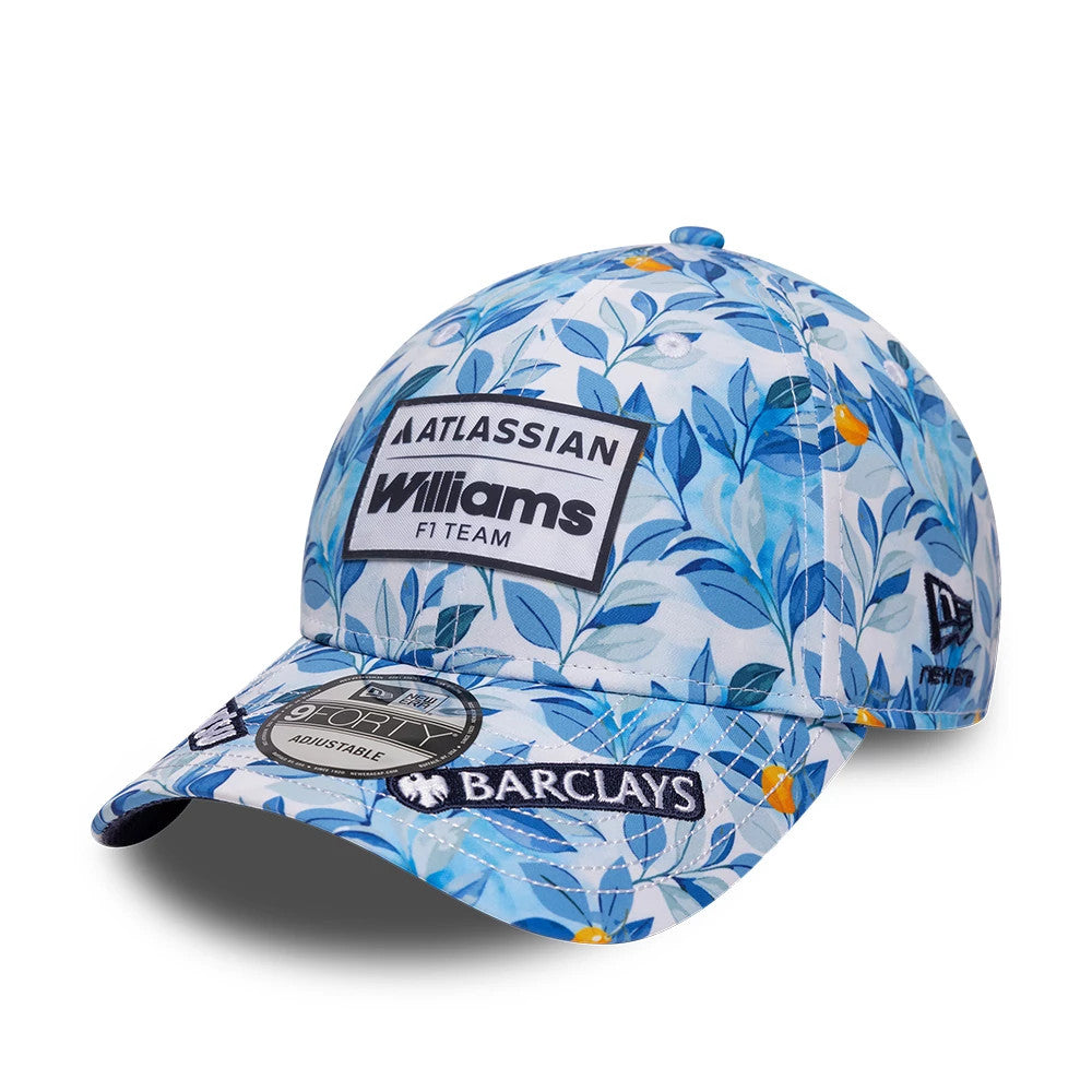 Pictured is this Williams Barcelona Race Special 9FORTY cap in Multi. 1